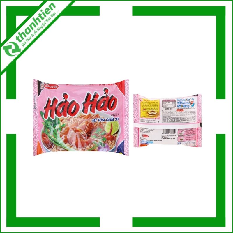 Bao Bì Mì Ăn Liền, Mì Gói