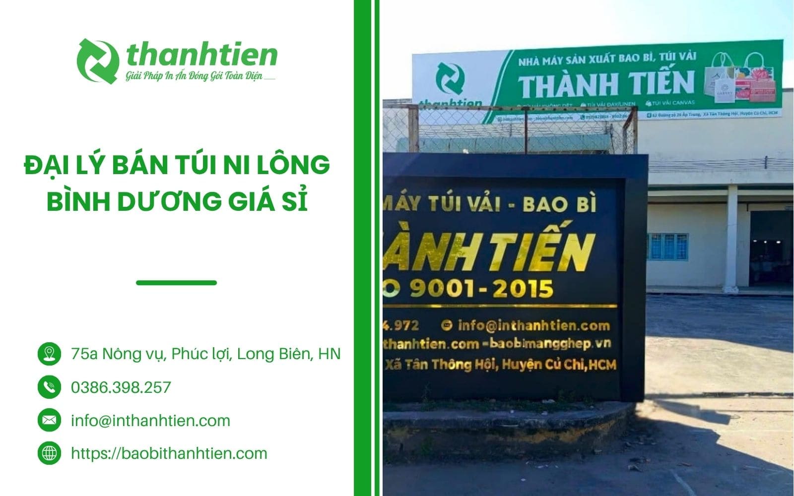 Đại Lý Bán Túi Ni Lông Bình Dương Giá Sỉ