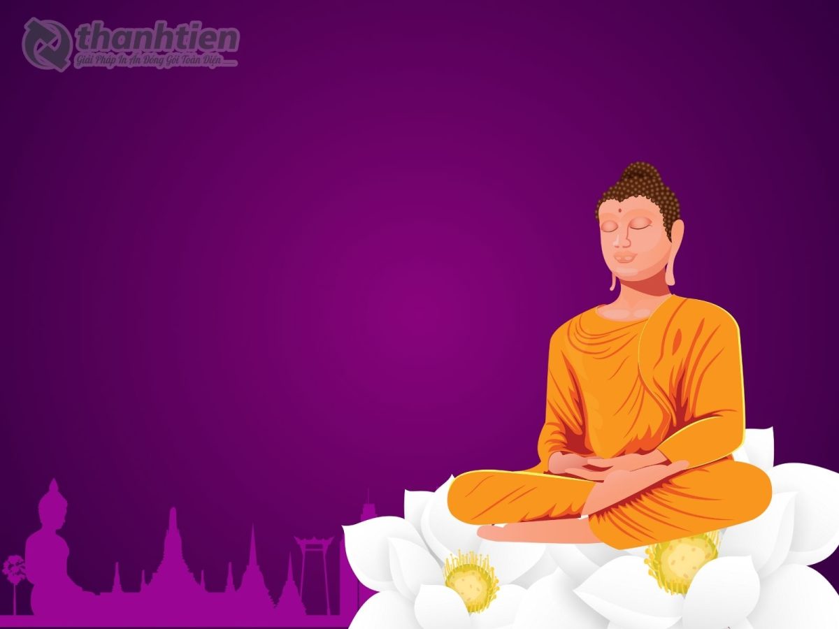 Hình nền hoa sen phật giáo đẹp trang nghiêm