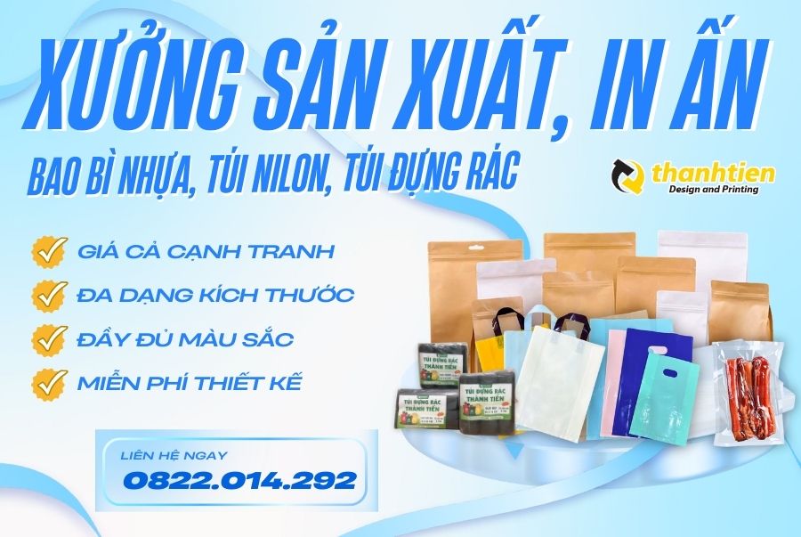 Xưởng In Bao Bì Nhựa Giá Rẻ Tại Hà Nội & TPHCM