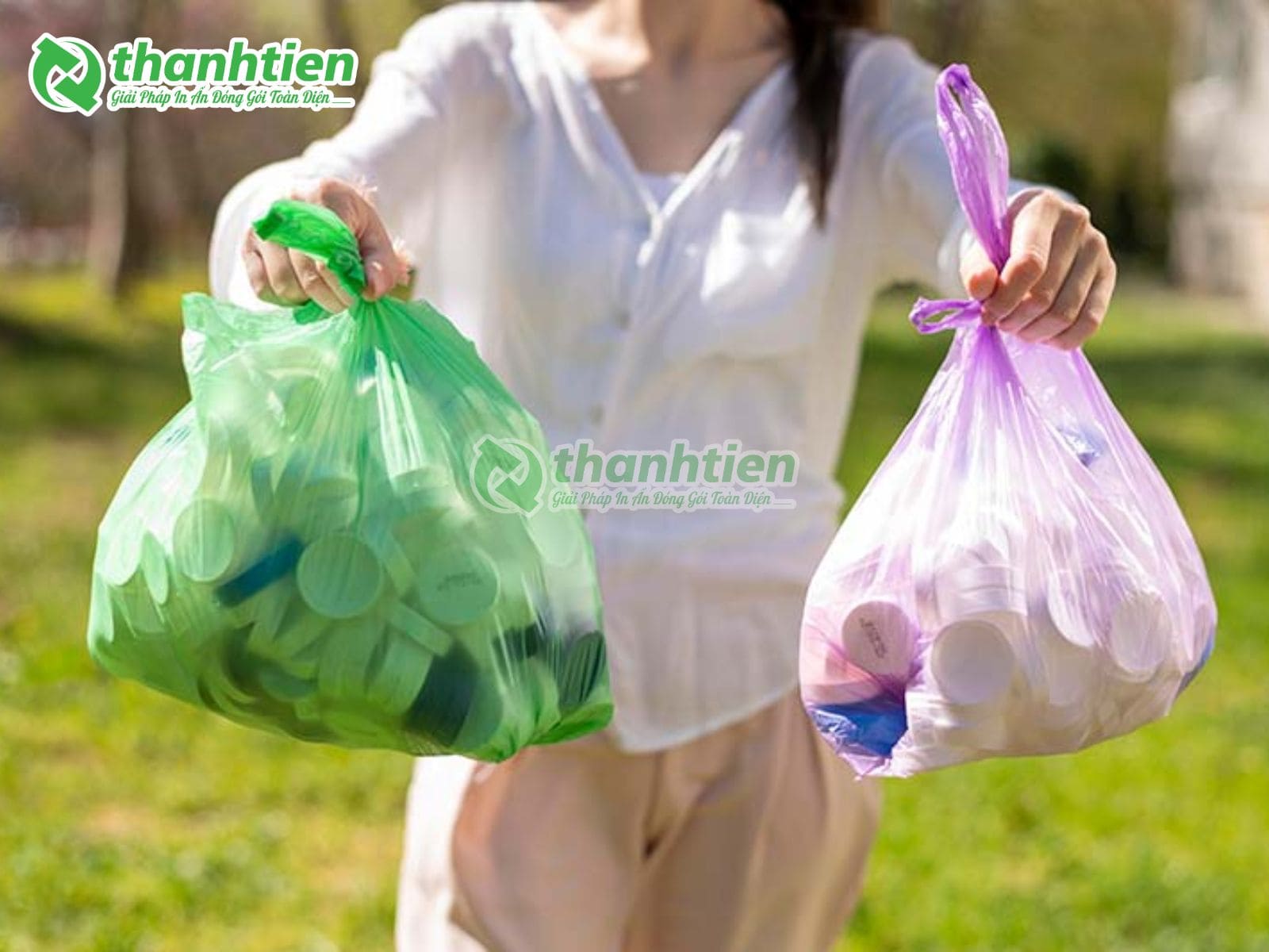 Túi ni lông được làm từ các chất liệu gì?