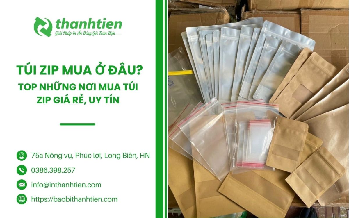 Mua Túi Zip Ở Đâu? Top Những Nơi Mua Túi Zip Giá Rẻ, Uy Tín
