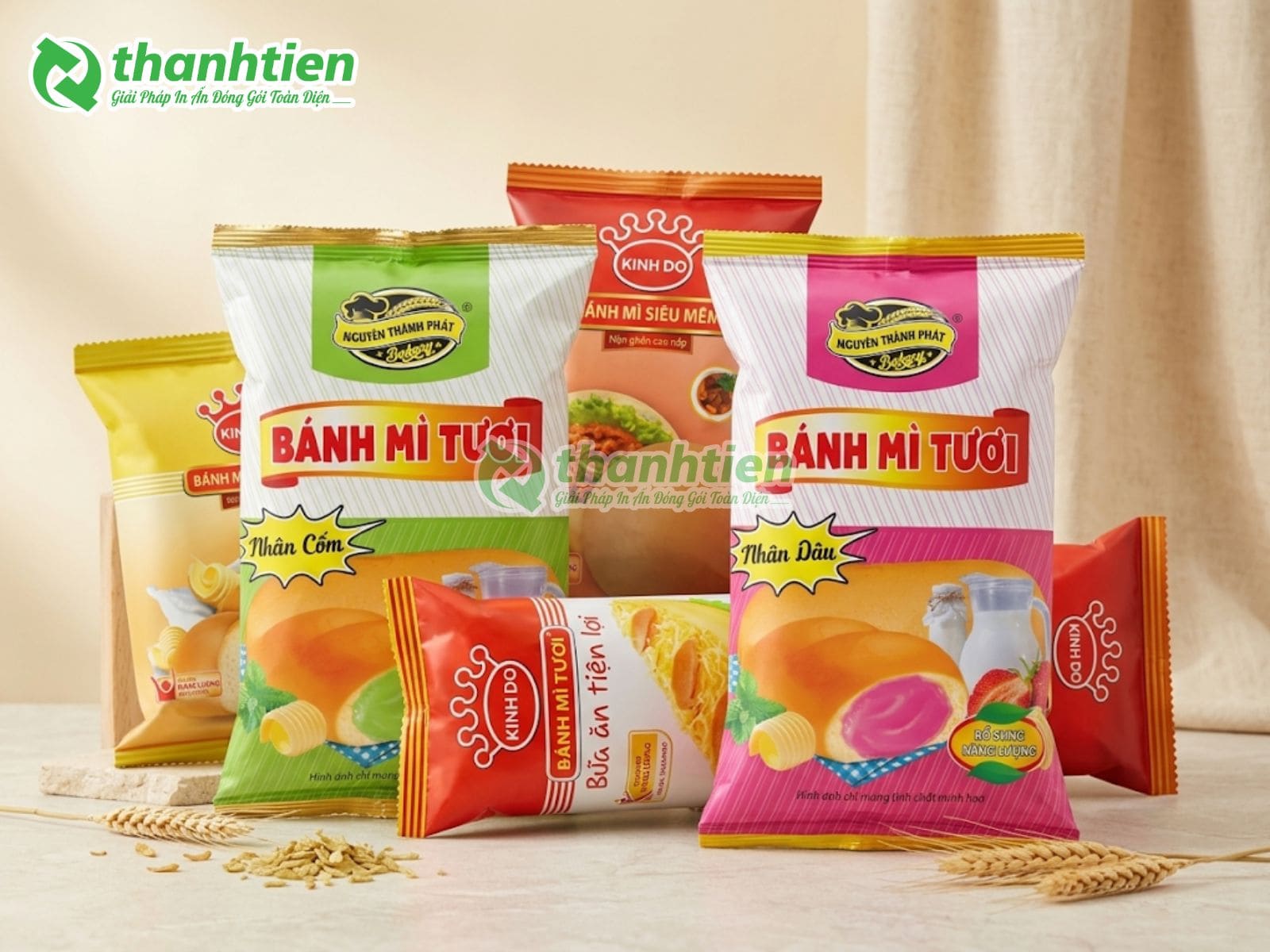In bao bì bánh mì tươi giá rẻ