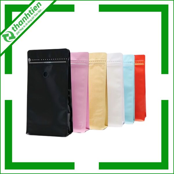 Túi Zipper Đáy Đứng 8 Cạnh