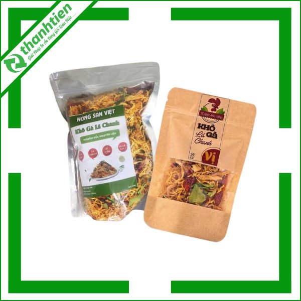 Túi Zip Đựng Khô Gà