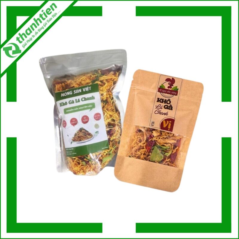Túi Zip Đựng Khô Gà