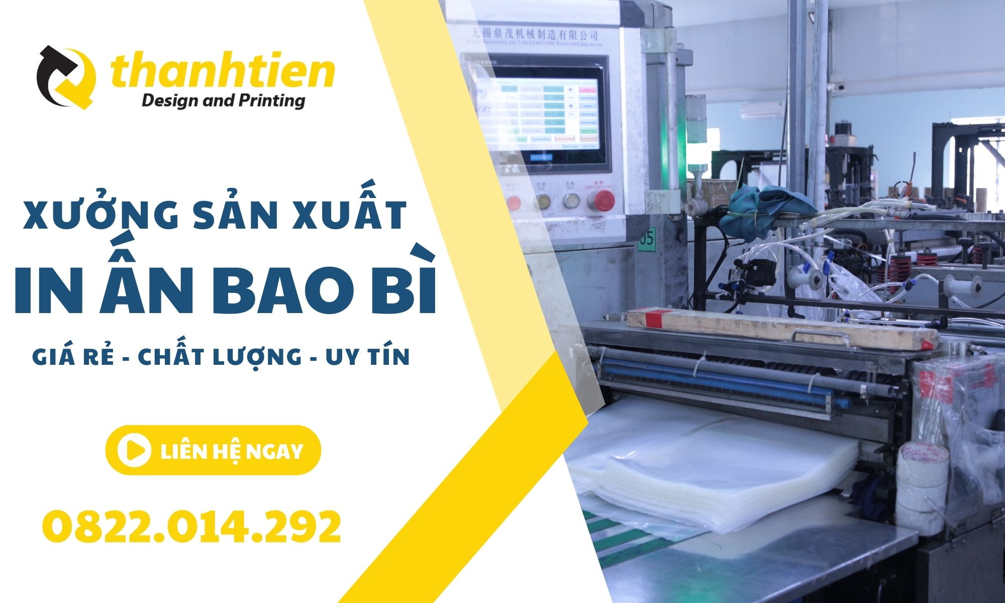 Xưởng sản xuất và in ấn bao bì nhựa giá rẻ