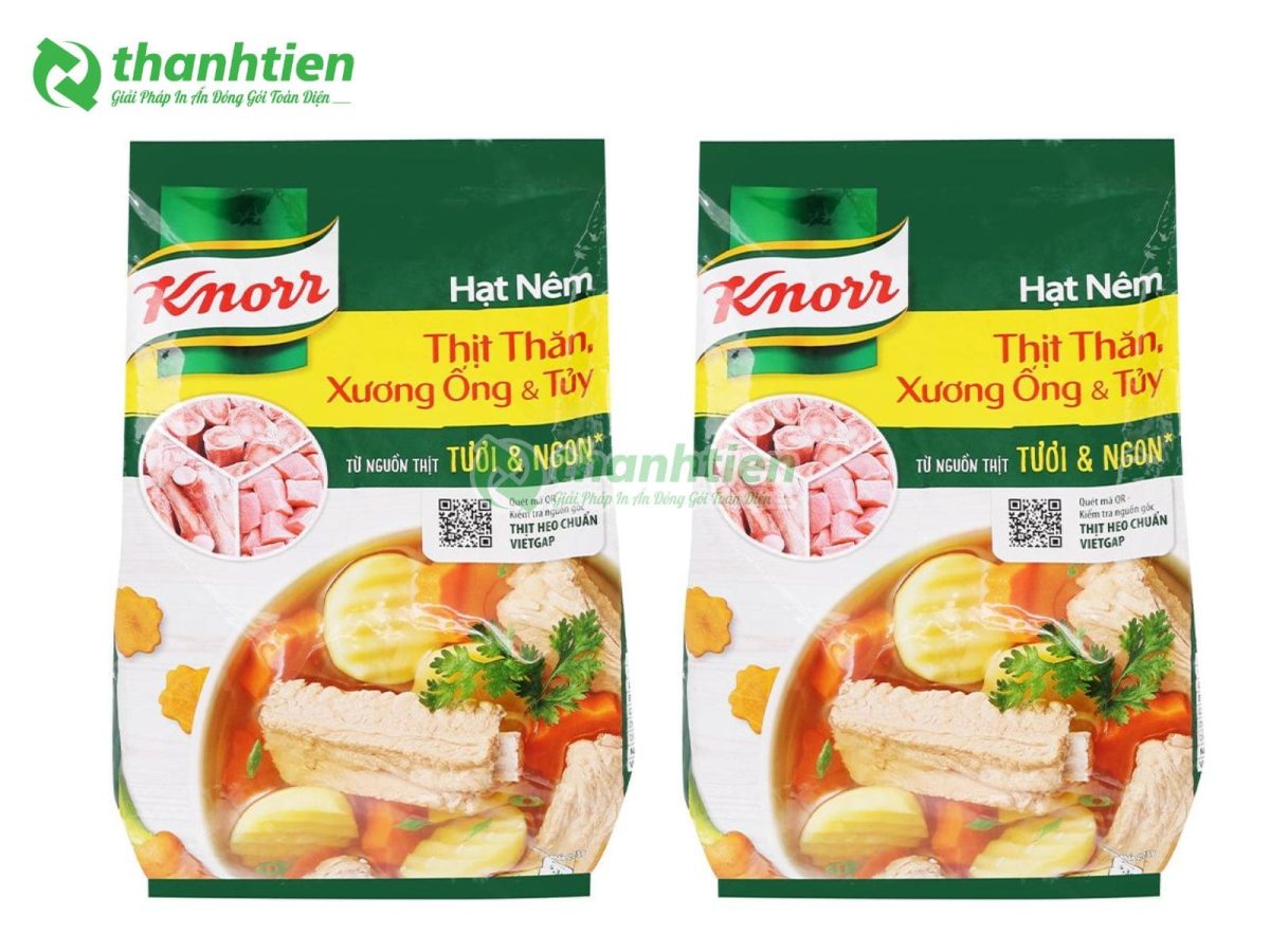 Bao bì đựng hạt nêm tại Thành Tiến