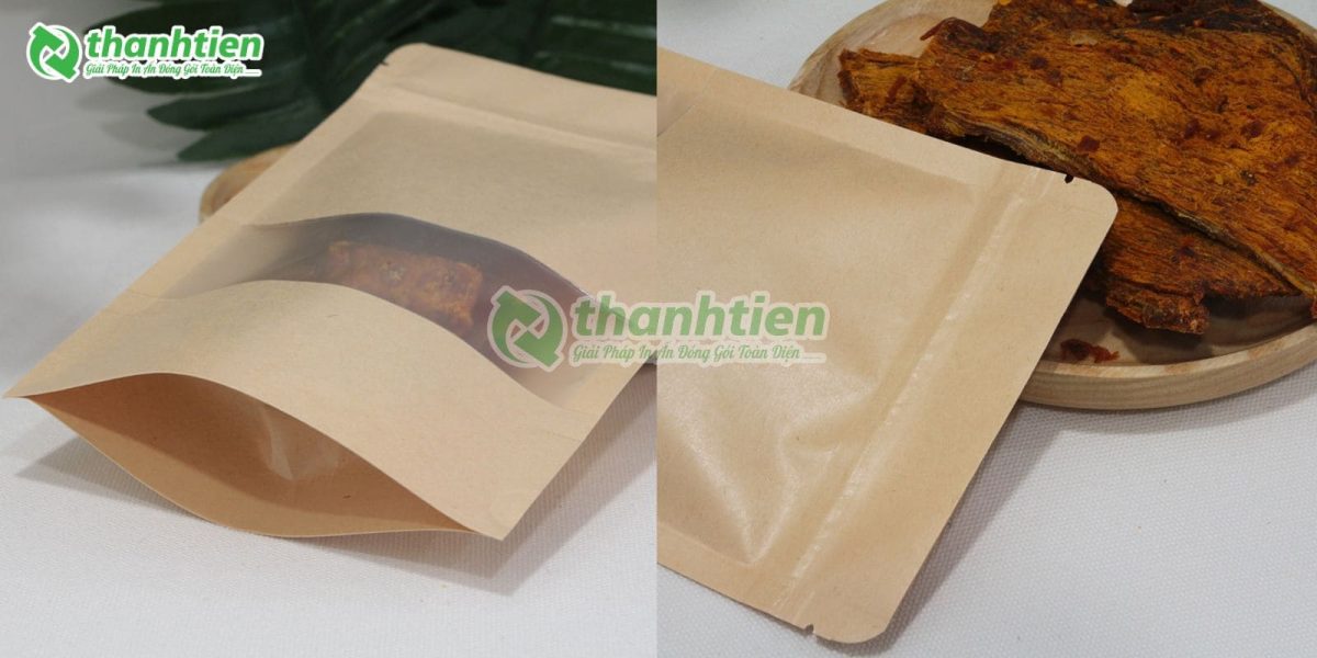 túi zipper đựng khô bò giá rẻ