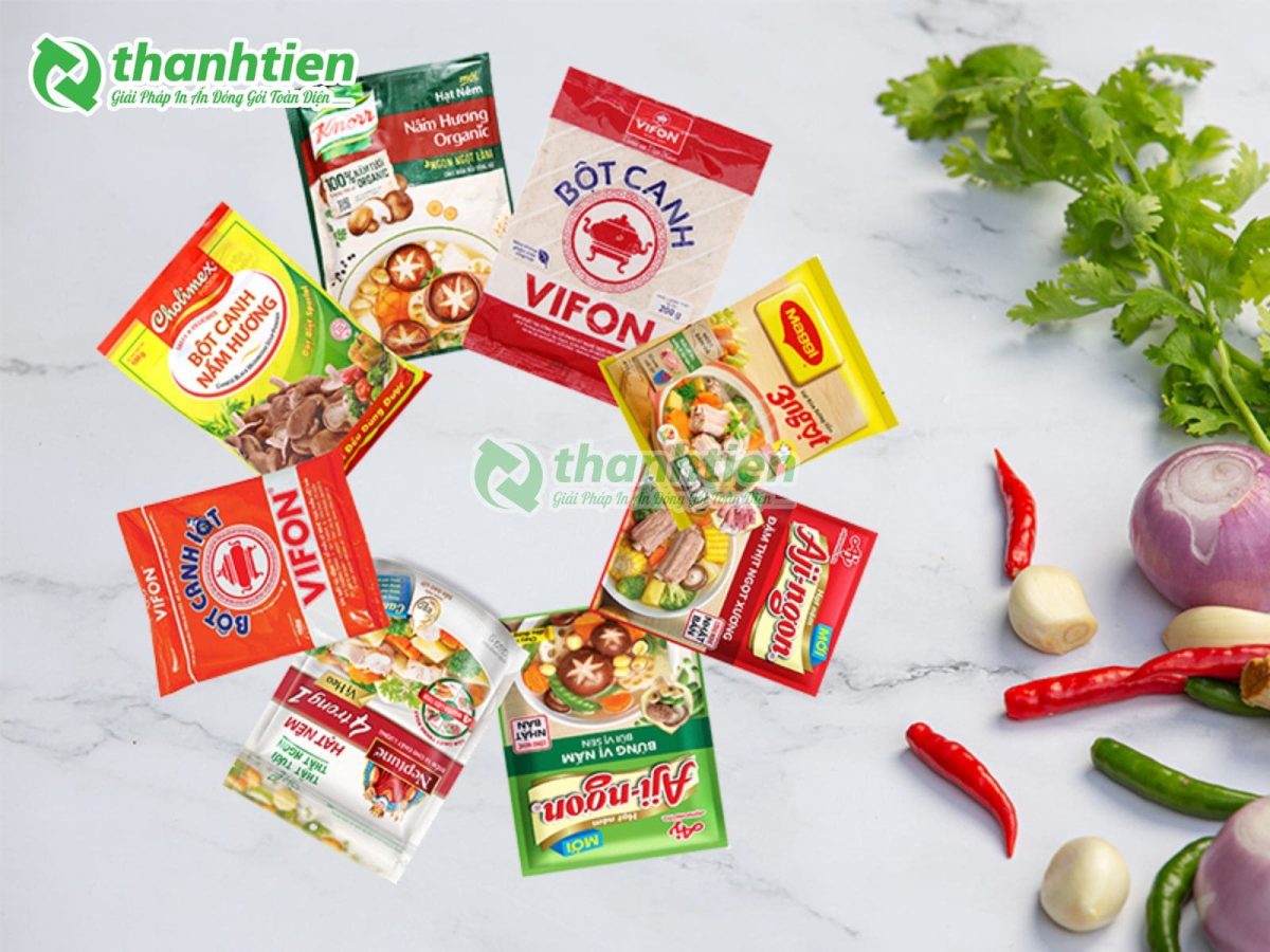 xưởng sản xuất bao bì đựng gia vị