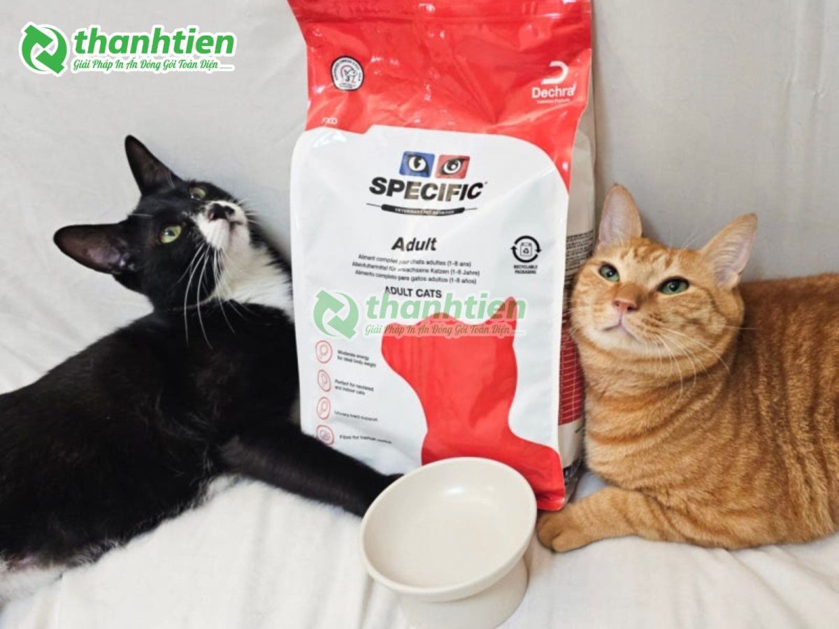 công dụng quảng cáo của bao bì đựng thức ăn thú cưng