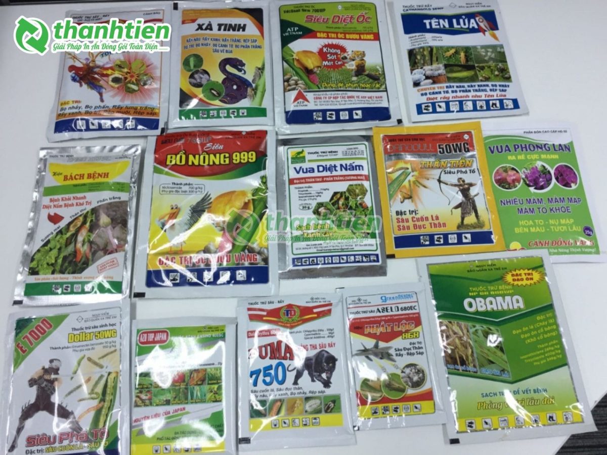 Bao Bì Thành Tiến - Xưởng sản xuất bao bì thuốc bảo vệ thực vật