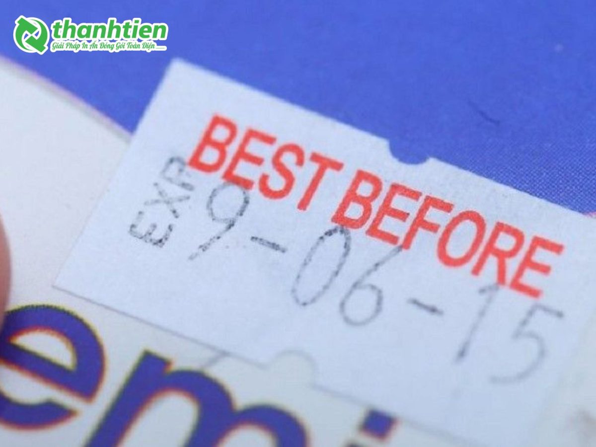 EXP trên bao bì sử dụng ký hiệu "Best Before"