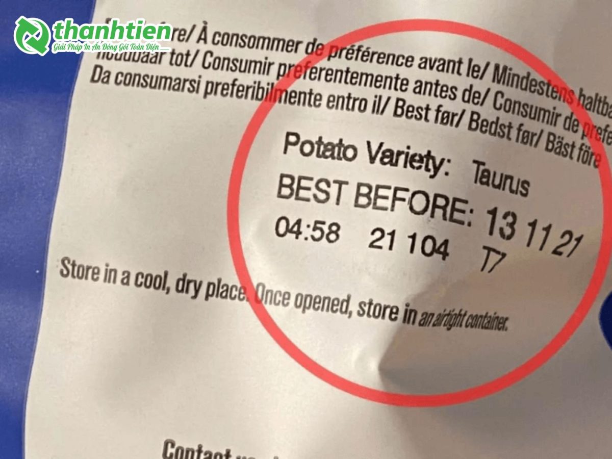 exp trên bao bì sản phẩm là gì