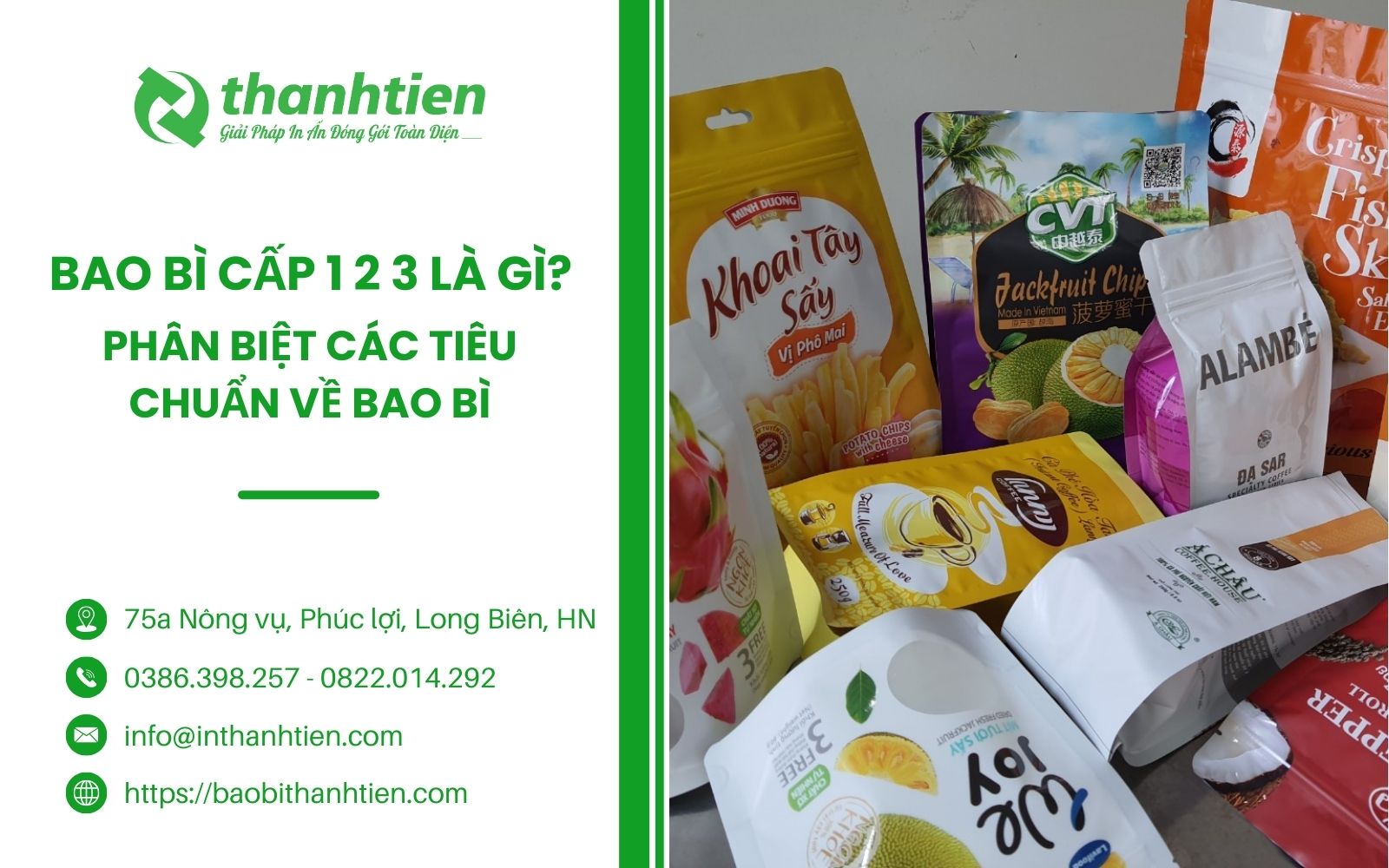 Bao Bì Cấp 1 2 3 Là Gì? Phân Biệt Các Tiêu Chuẩn Về Bao Bì