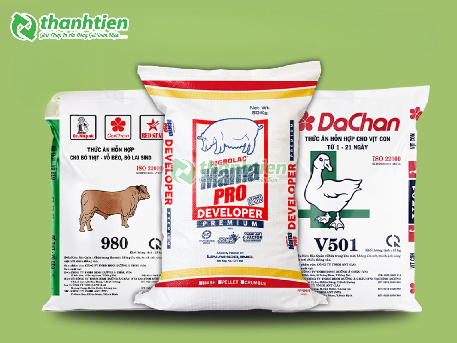 Bao bì PP dệt trong nông nghiệp