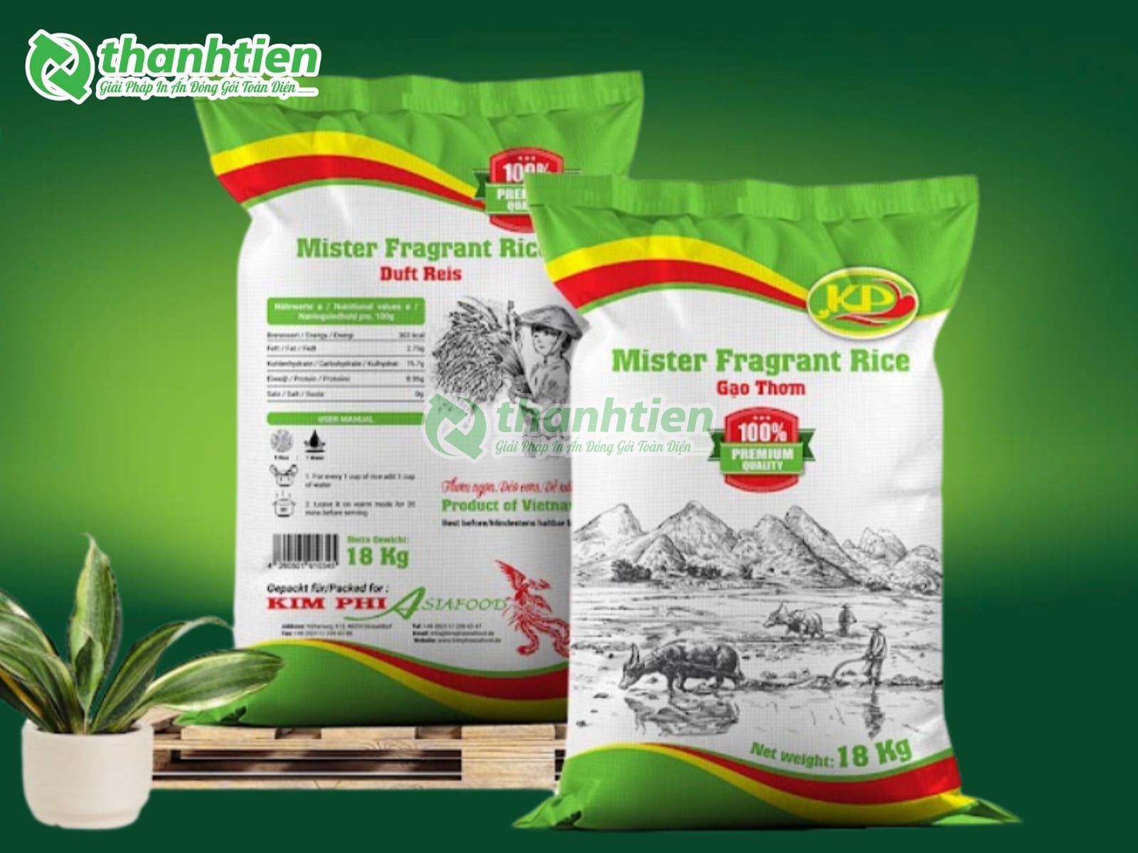 Bao bì PP dệt ứng dụng đựng vật liệu xây dựng