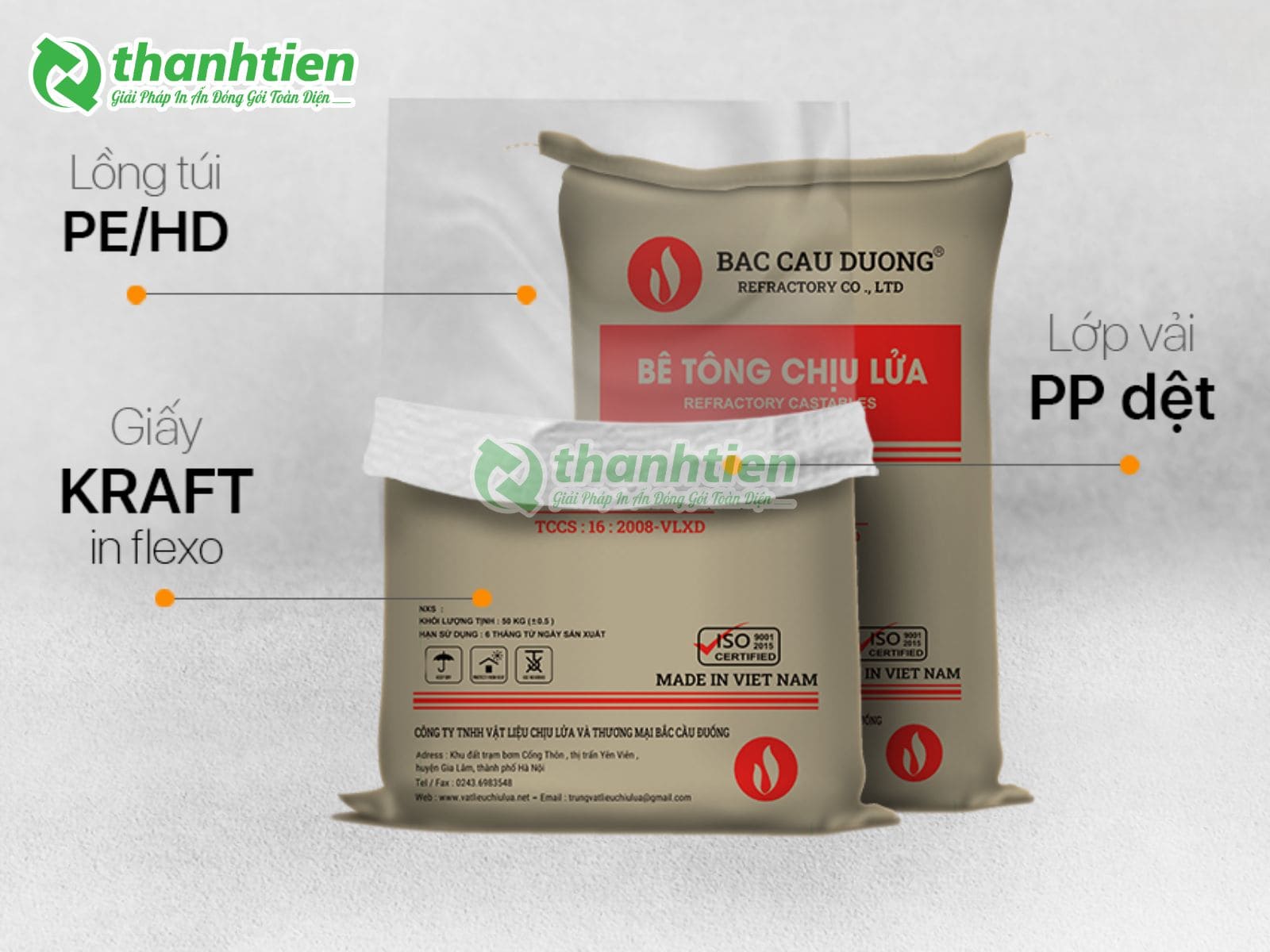 Đặc điểm cấu tạo của loại bao bì pp dệt