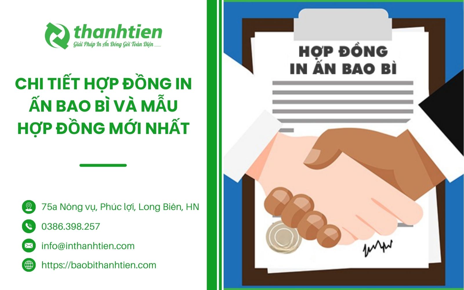 Chi Tiết Hợp Đồng In Ấn Bao Bì Và Mẫu Hợp Đồng Mới Nhất
