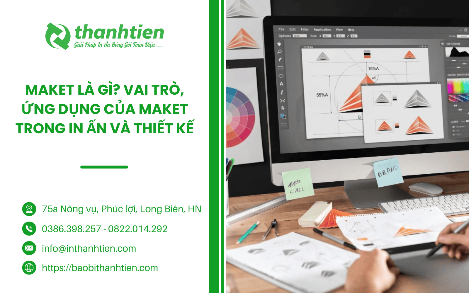 Maket Là Gì? Vai Trò, Ứng Dụng Của Maket Trong In Ấn Và Thiết Kế