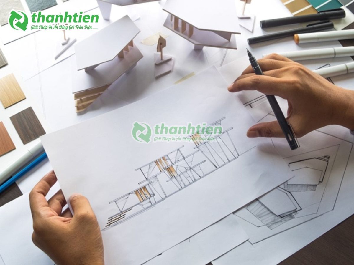 Ứng dụng của maket trong thiết kế và in ấn