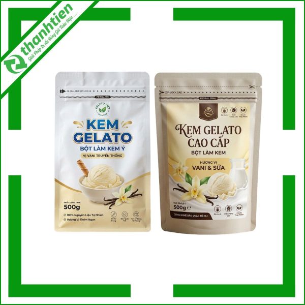 bao bì đựng bột làm kem