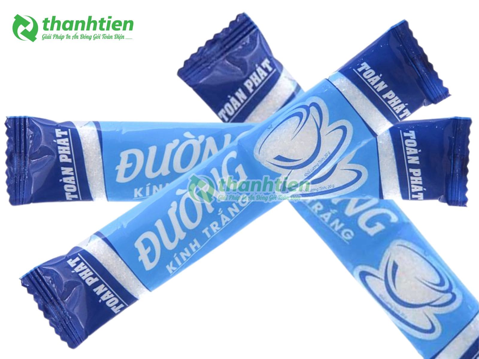 Xưởng sản xuất bao bì đựng đường que giá rẻ theo yêu cầu