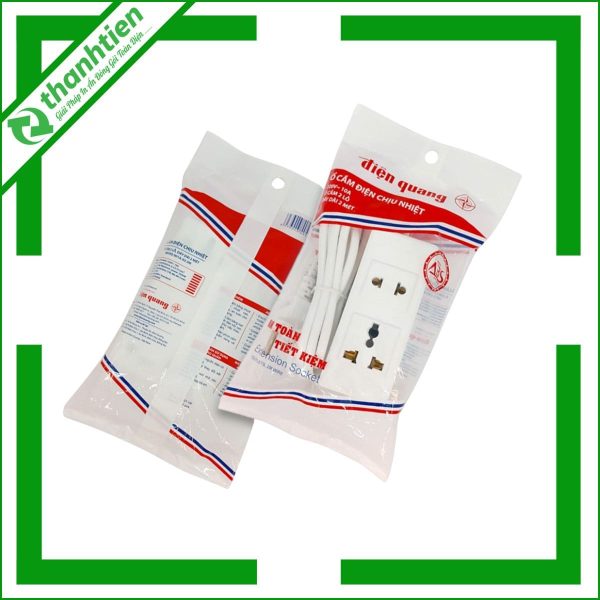 bao bì đựng ổ cắm điện