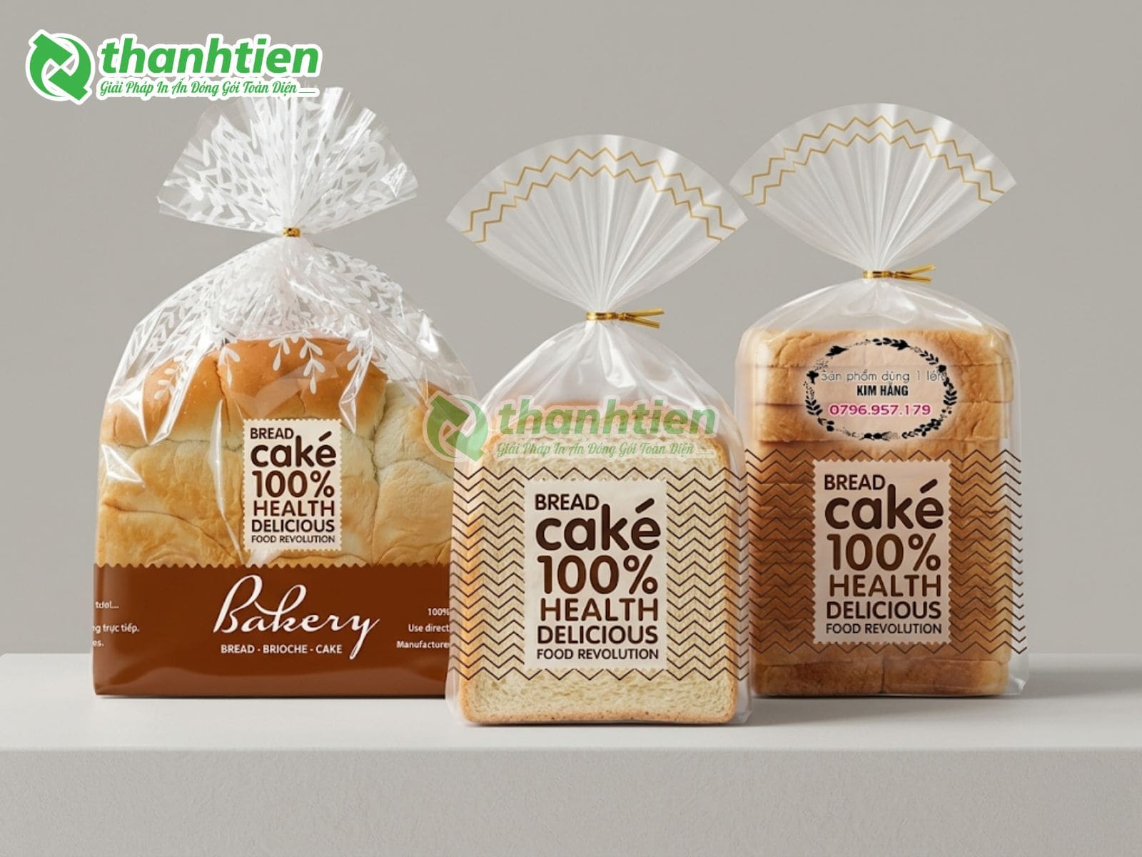 Bao bì đựng bánh mì sandwich