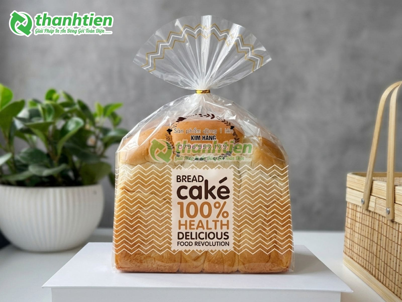 Xưởng sản xuất bao bì túi đựng bánh mì sandwich theo yêu cầu