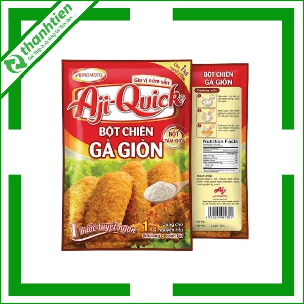 bao bì bột chiên giòn