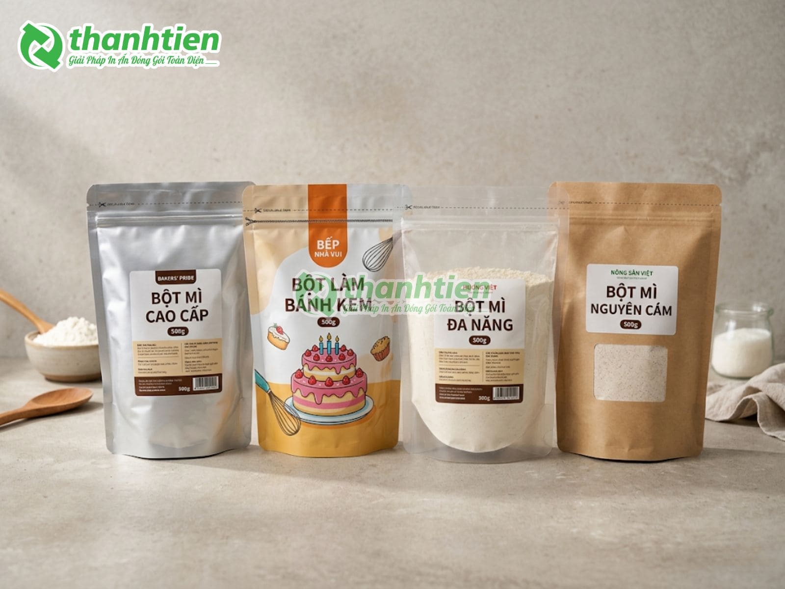 Xưởng sản xuất bao bột làm bánh giá rẻ, uy tín, chất lượng tại Hà Nội, TPHCM