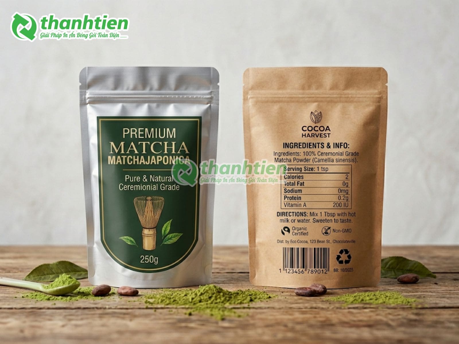 Túi đựng matcha