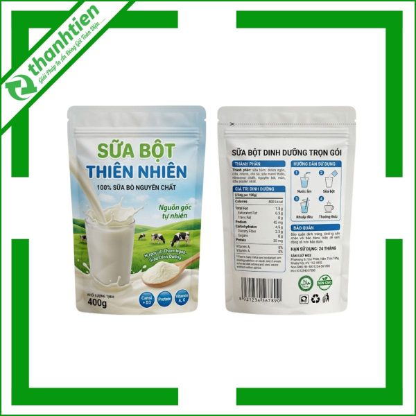 Bao Bì Bột Sữa