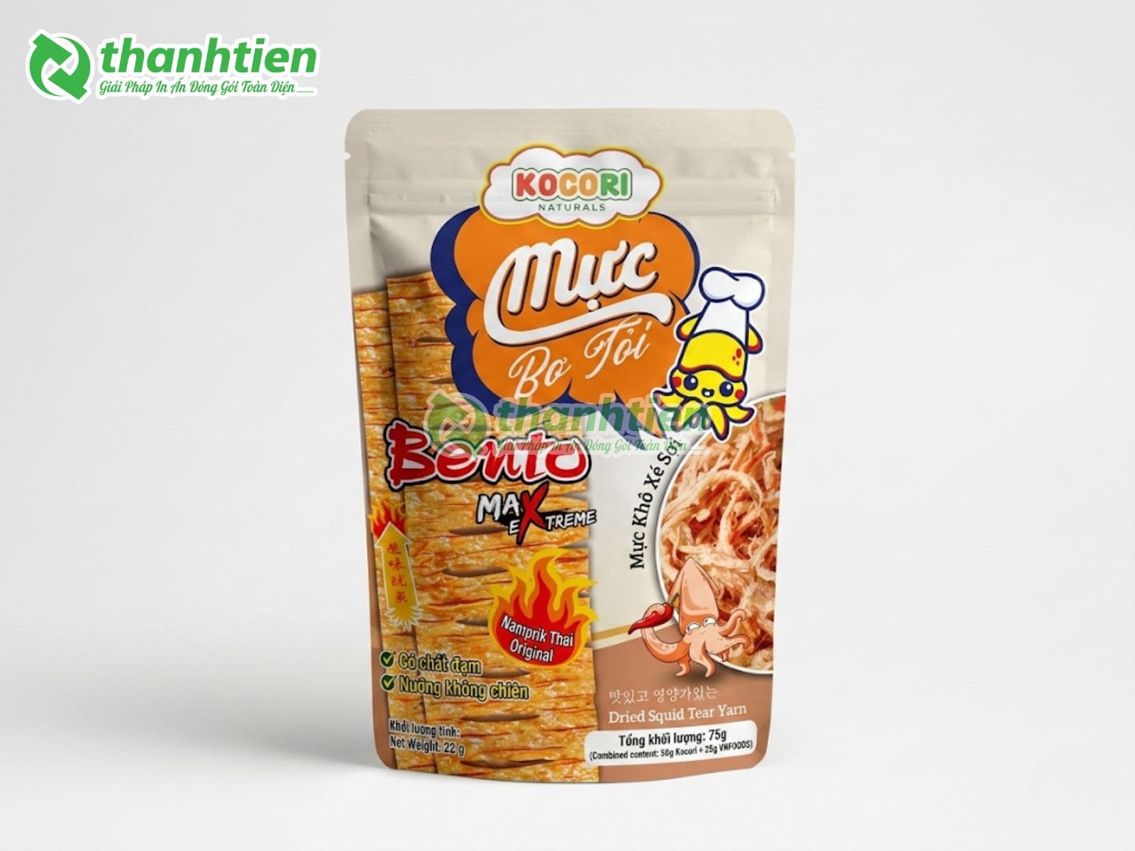 Túi đựng khô mực giá rẻ in ấn đẹp