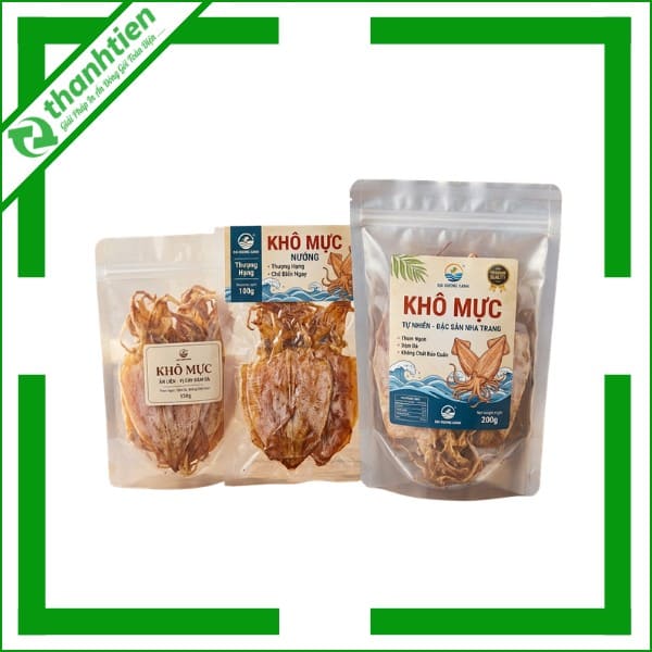 Bao bì đựng khô mực