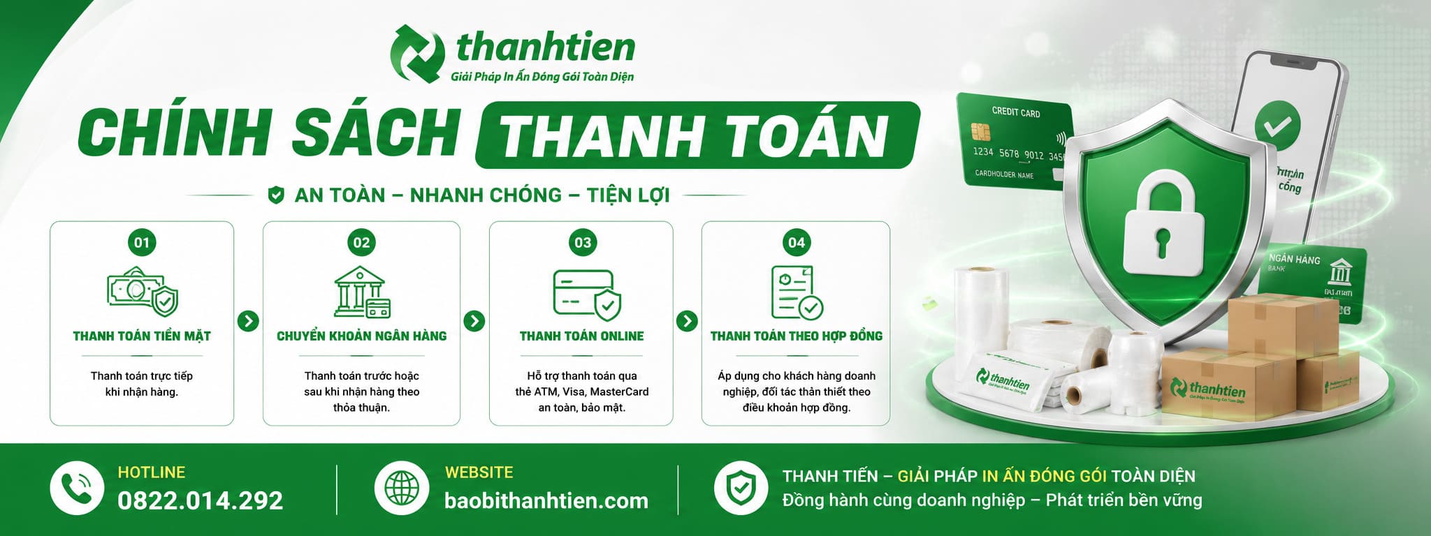 Chính sách thanh toán