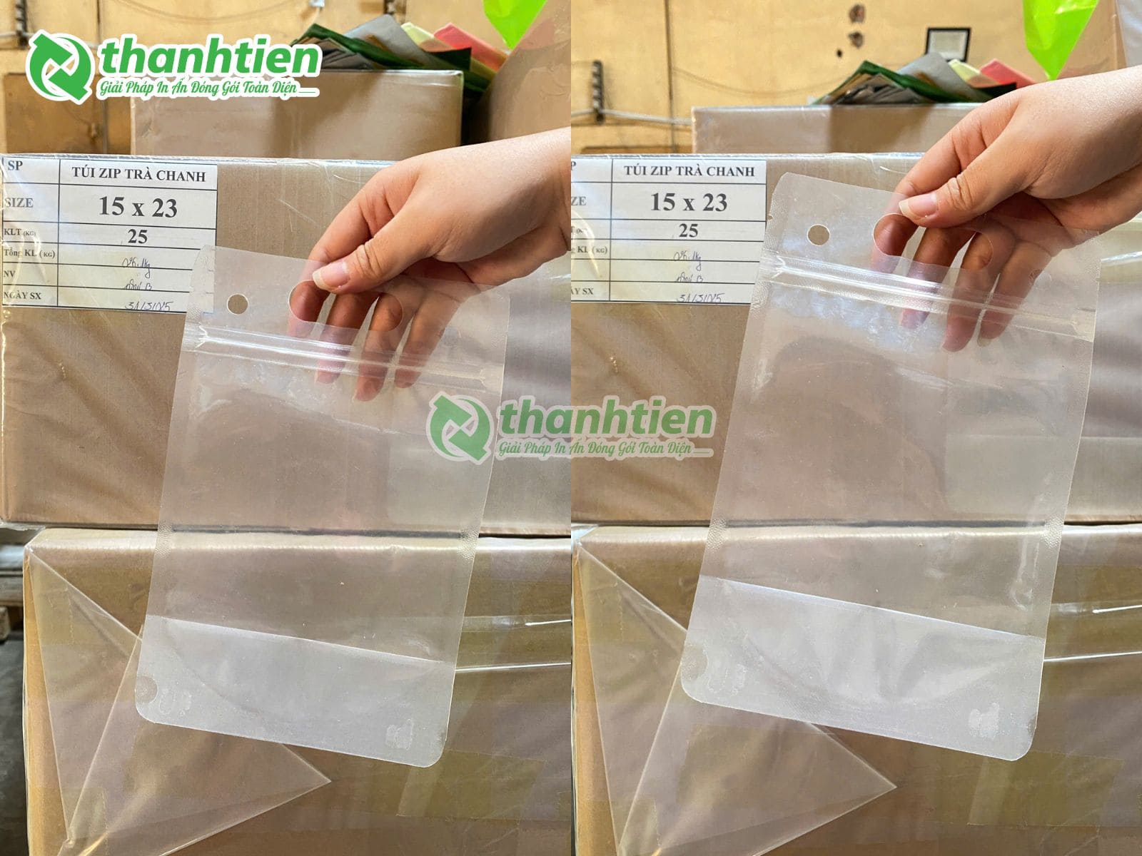 T&uacute;i zip trong gi&aacute; rẻ