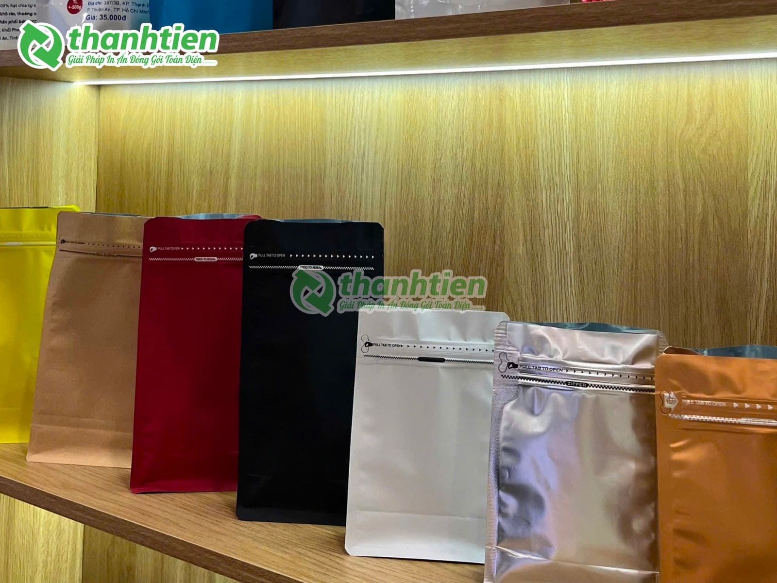T&uacute;i zip đa dạng m&agrave;u sắc, sản xuất theo y&ecirc;u cầu