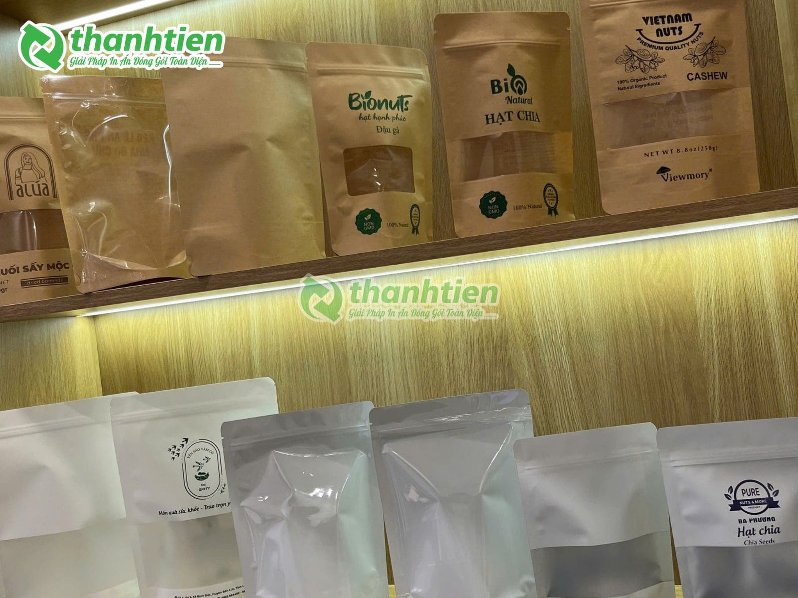 K&iacute;ch thước t&uacute;i zip đa dạng, sản xuất theo y&ecirc;u cầu