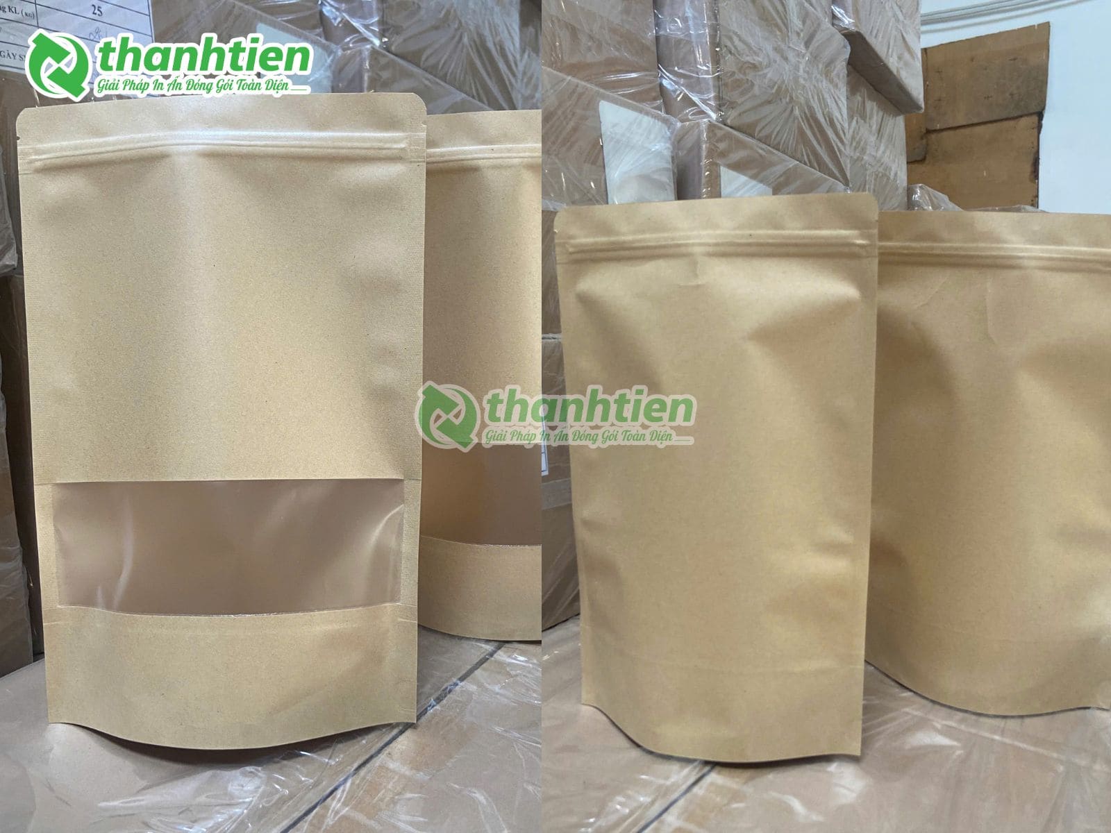 t&uacute;i zip giấy